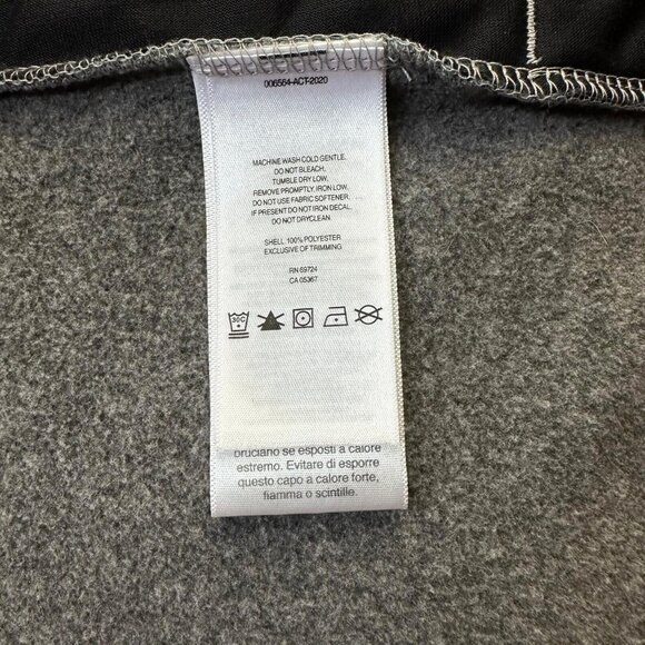 Columbia Fleece Vest‎ - Charcoal Gray Full Zip, Outdoor Activewear, Size Large - Picture 9 of 11